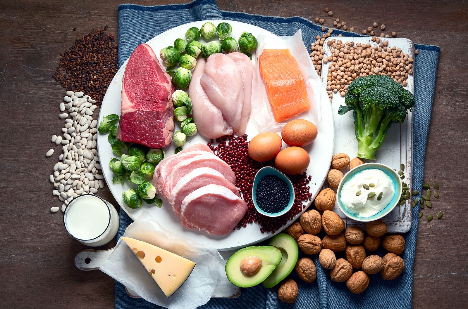 Cuatro alimentos que tienen más proteínas que la carne Foto: bigstock