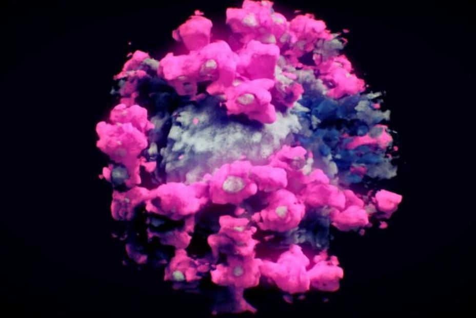 Así es el coronavirus: logran la primera imagen real en 3D