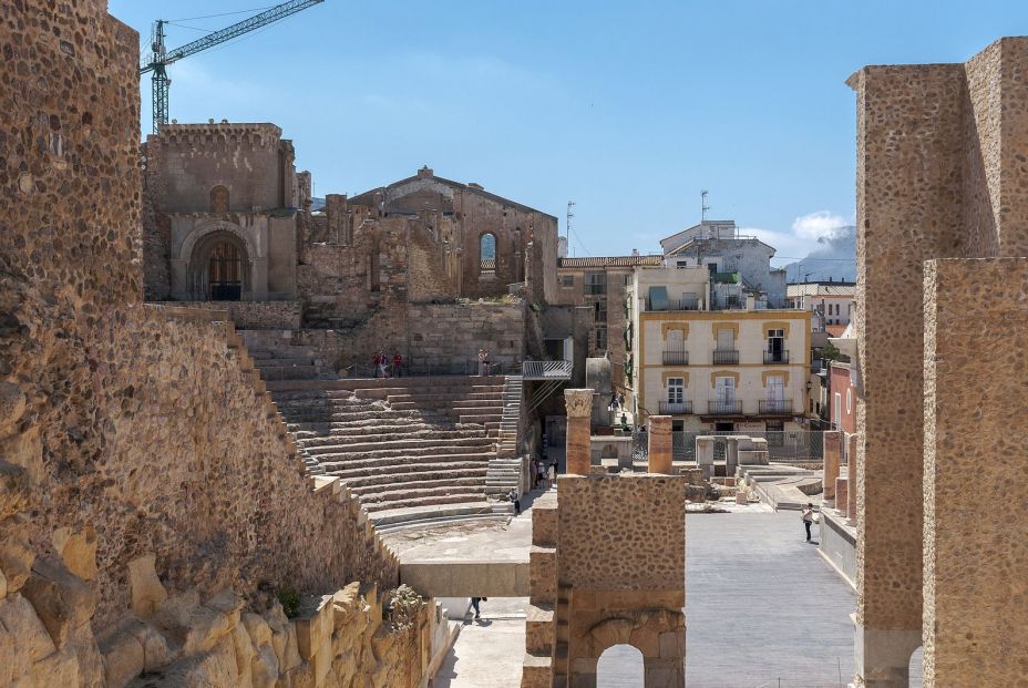 bigstock Teatro Romano Cartagena