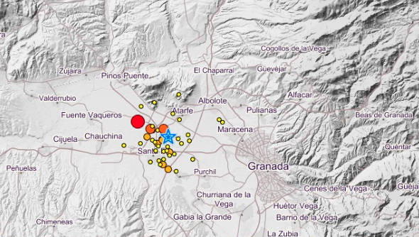 Terremotos en Granada