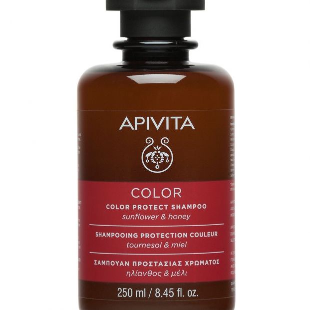 Apivita champú cabello teñido