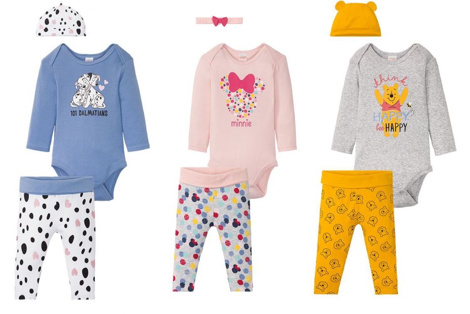 conjunto disney bebe 3 piezas (Foto-Lidl)