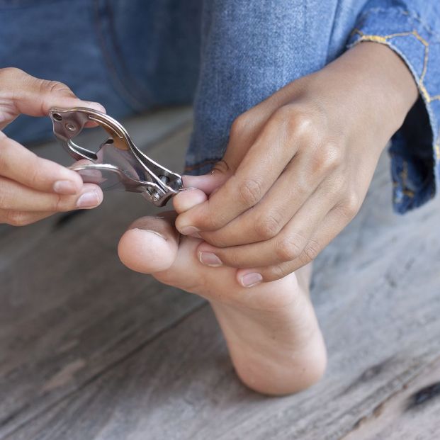 ¿Cuál es la forma correcta de cortar las uñas de los pies? Foto: bigstock