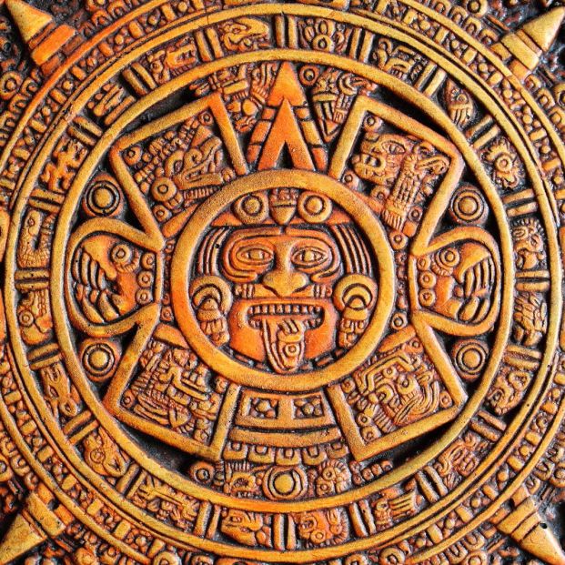 Calendario azteca en México (bigstock)
