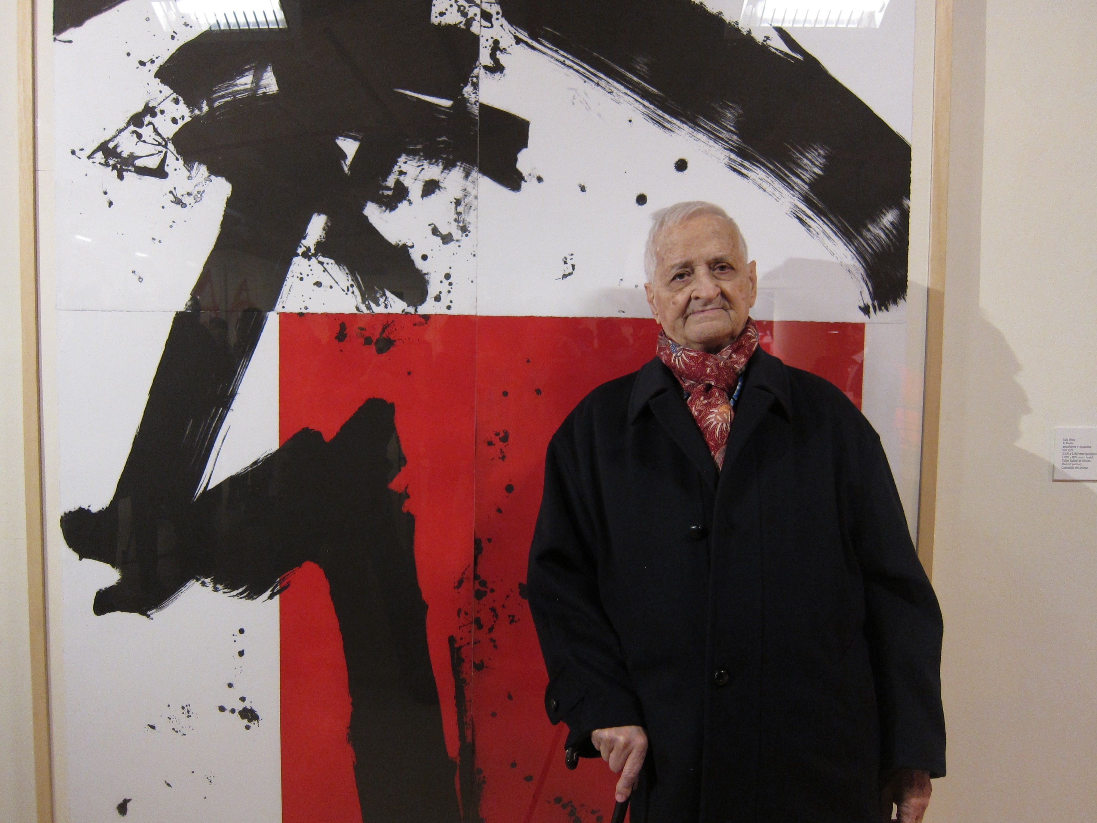 Muere el pintor Luis Feito, a los 91 años, por coronavirus