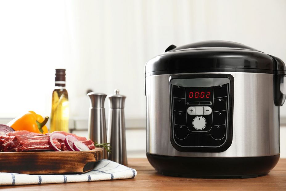 bigstock Modern Multi Cooker And Produc 301955575