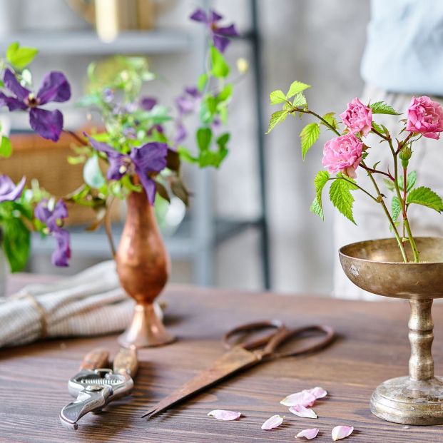 Gestiona tu estrés creando arreglos florares de estilo japonés Foto: bigstock