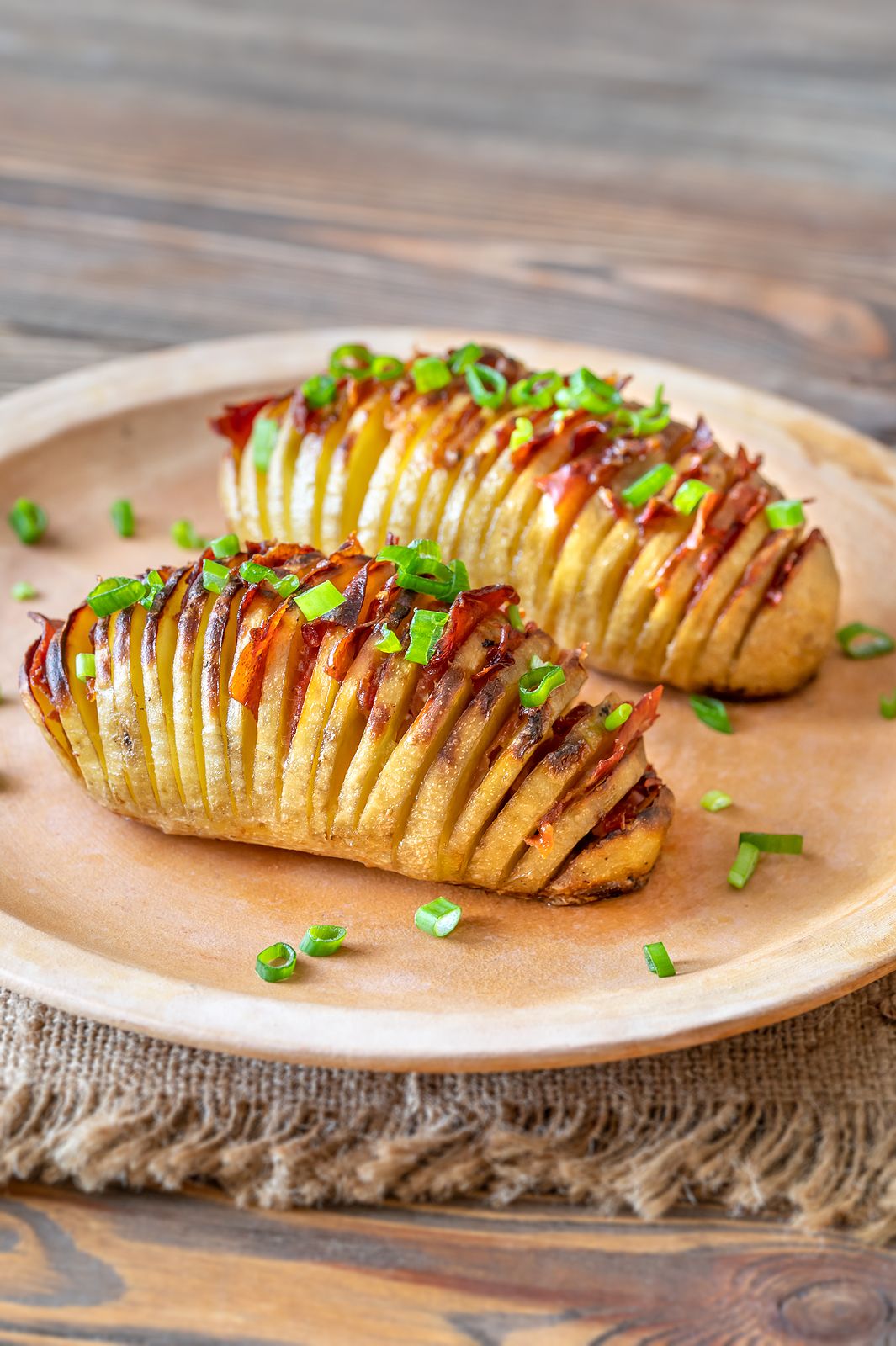 Te contamos los secretos para preparar las patatas hasselback Foto: bigstock