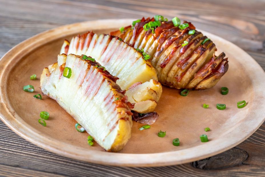 bigstock Hasselback Potatoes 373160368