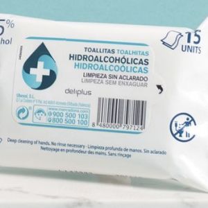 Espráis y toallitas hidroalcohólicas Deliplus de Mercadona. Higiene de manos allí donde vayas