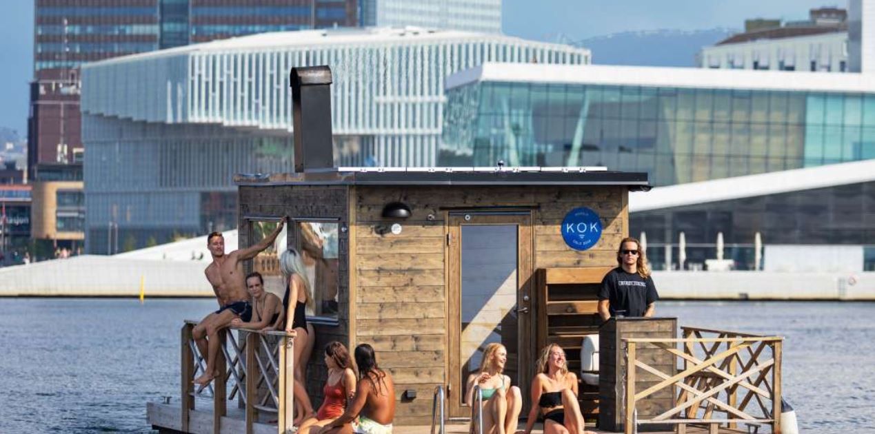 Las saunas flotantes más bonitas de Noruega Foto: visitnorway.es