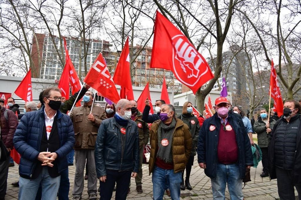 UGT y CCOO anuncian más movilizaciones para pedir la derogación de la reforma de las pensiones 