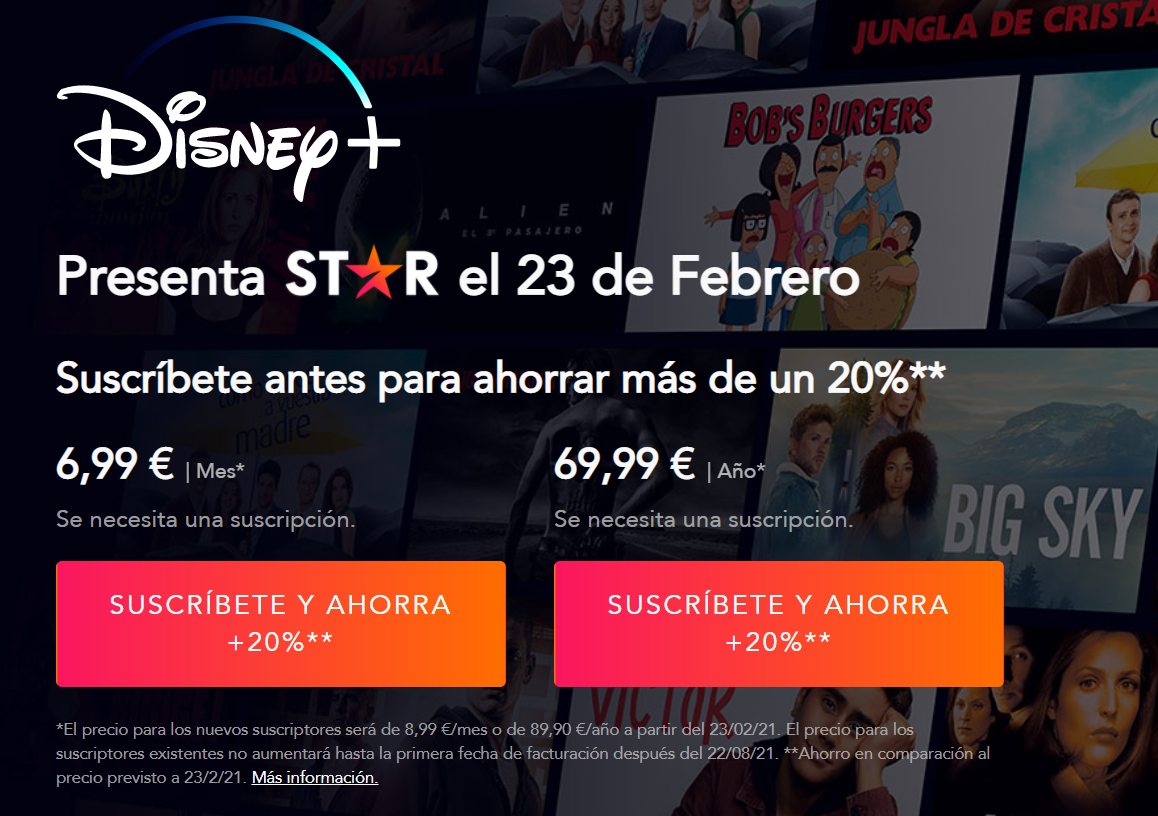 Disney + Star