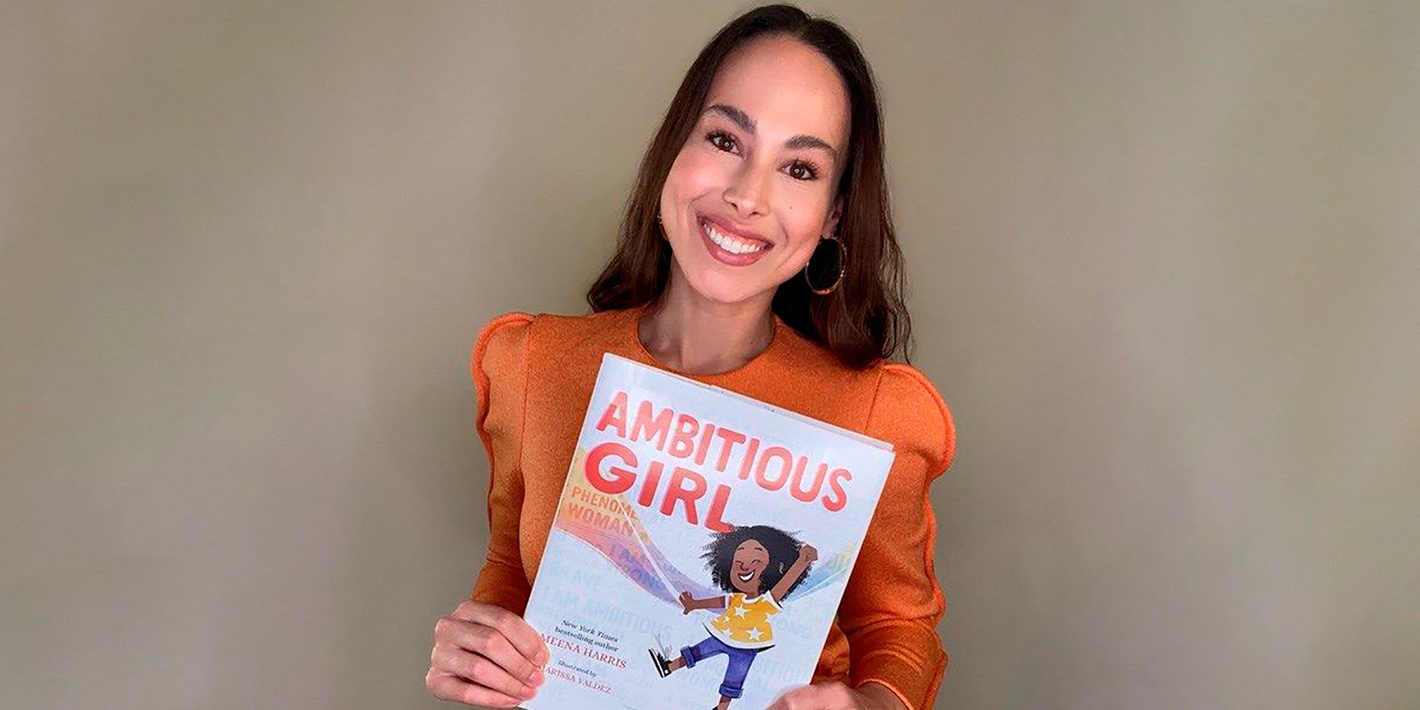 Meena, la sobrina de Kamala Harris que triunfa con su libro infantil 'Ambitious Girl' .