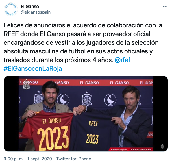 Acuerdo El Ganso RFEF