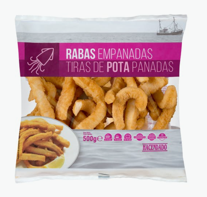 Rabas congeladas Mercadona