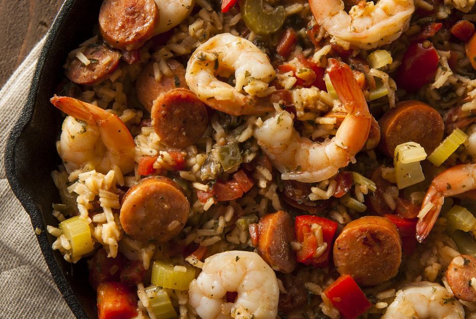 bigstock Spicy Homemade Cajun Jambalaya 82064177