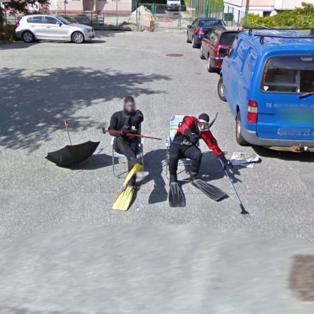 Las cosas más raras que puedes ver en Google Maps Foto: Google Street View