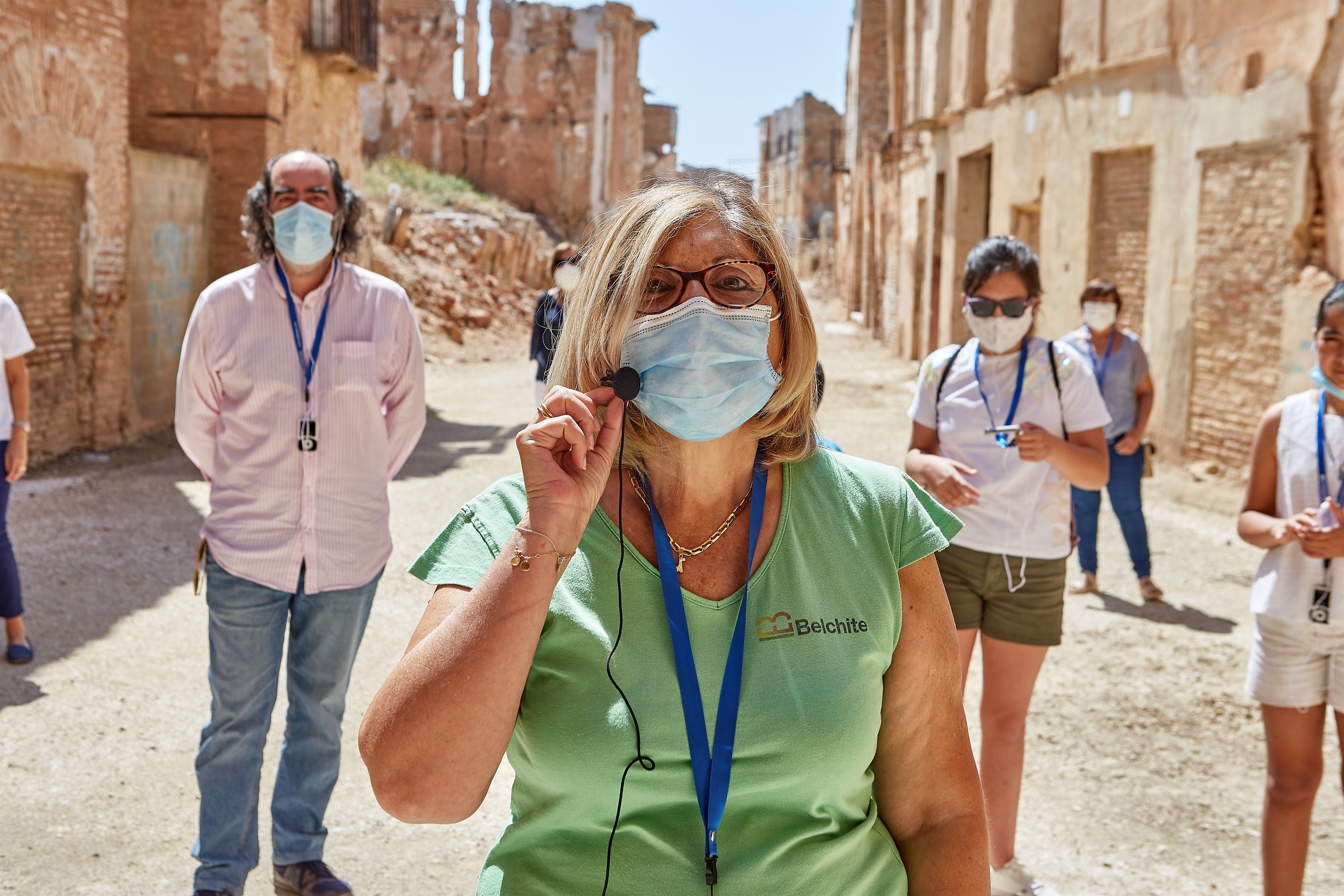 Vuelven las visitas guiadas al Pueblo Viejo de Belchite, testimonio vivo de la Guerra Civil