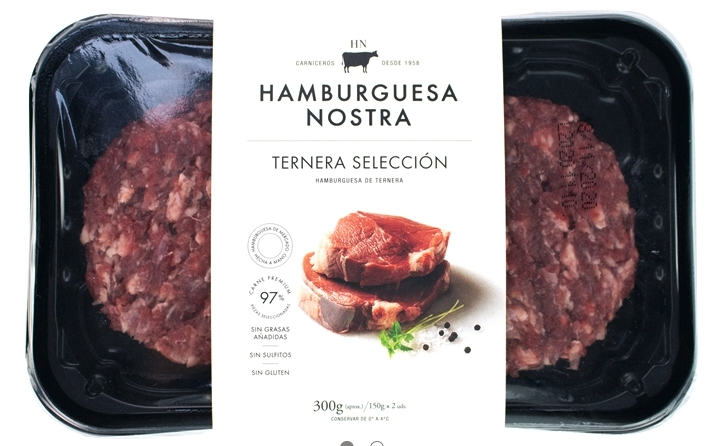 Hamburguesa nostra ternera selección Hamburguesa nostra ternera selección