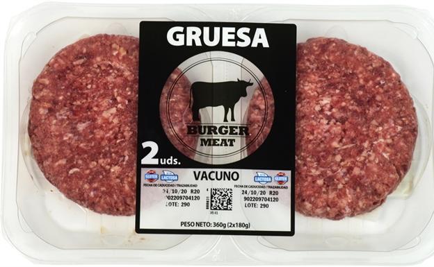 Mercadona burguet meat vacuno gruesa