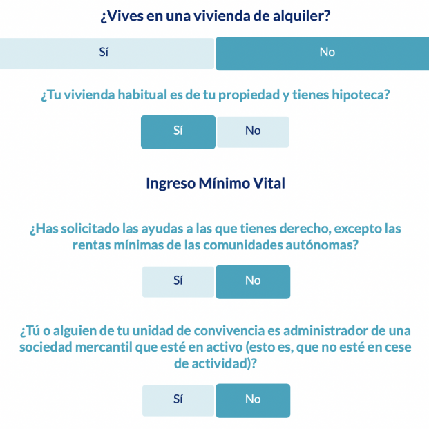 Asistente Civio para las ayudas económicas