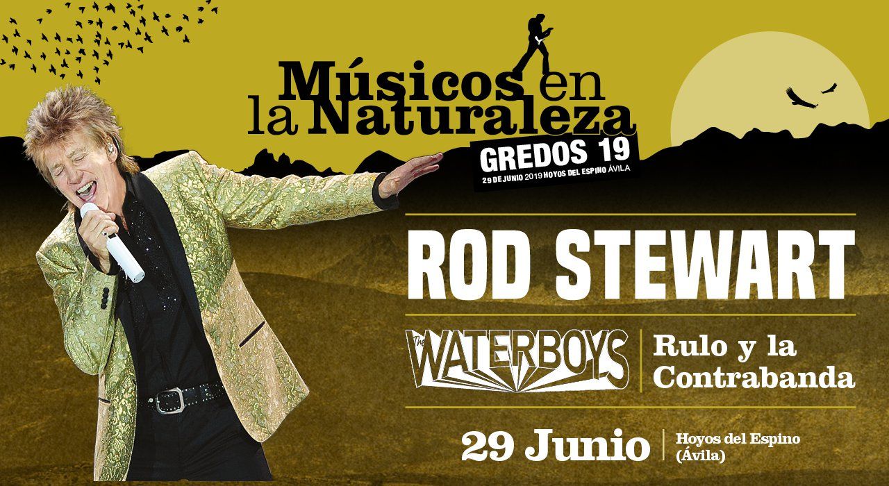 Rod Stewart Festival Músicos en la Naturaleza
