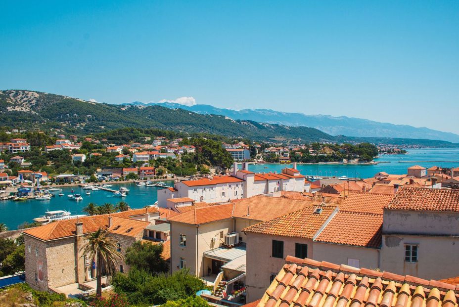 bigstock View Over Rab Town On Rab Isla 365884789