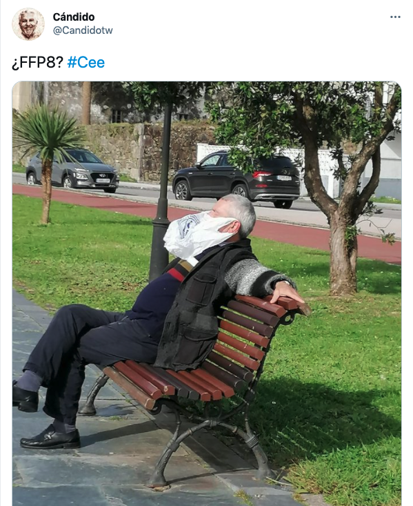 Ni FFP2 ni leches: un español 'patenta' una mascarilla casera que arrasa en las redes sociales Ni FFP2 ni leches: un español 'patenta' una mascarilla casera que arrasa en las redes sociales
