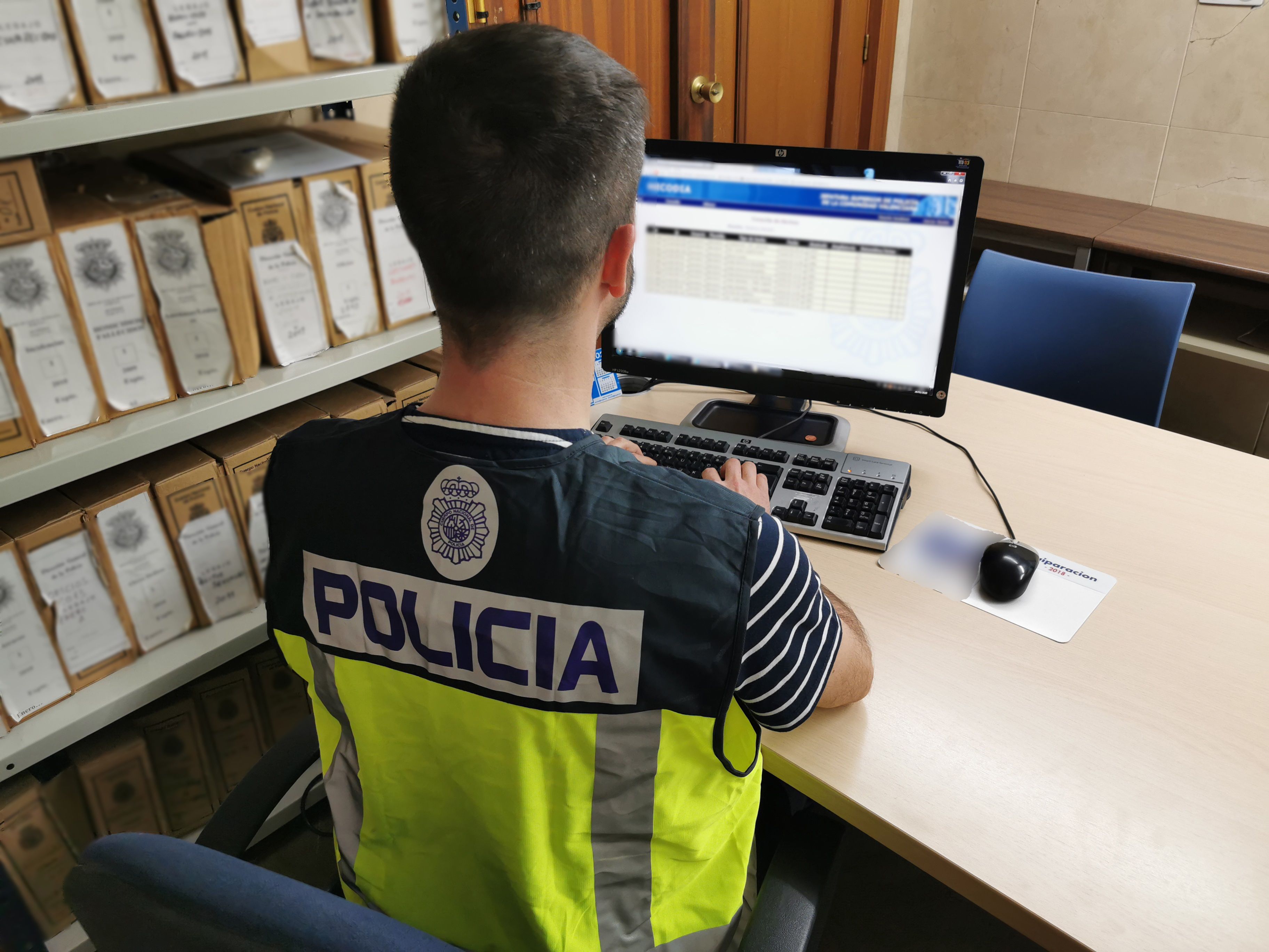 La policía salva la vida a una mujer de 75 años encerrada en su casa con diversas hemorragias. Foto: Europa Press 