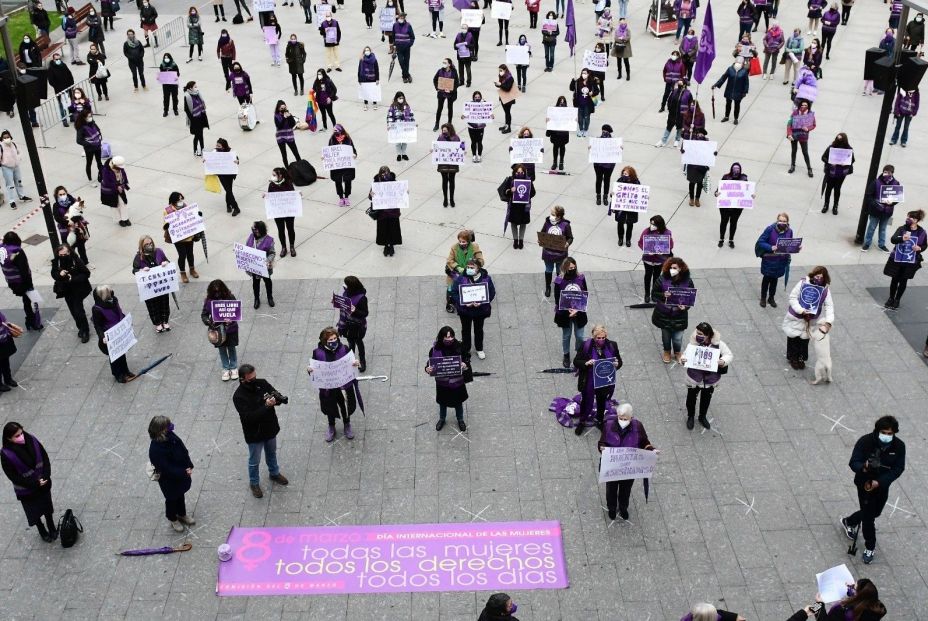 La pandemia no acalla las reivindicaciones feministas