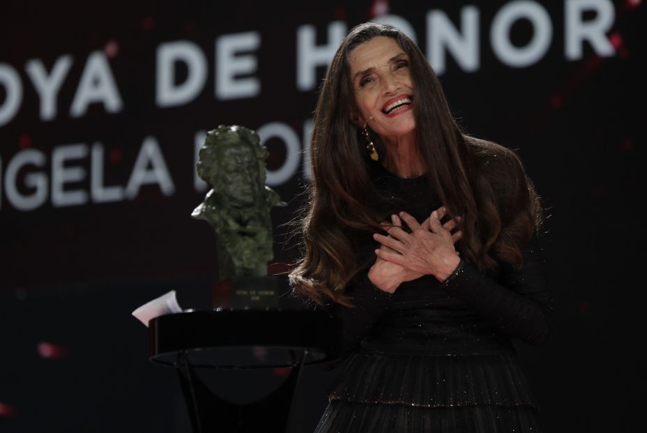 EuropaPress 3595025 actriz angela molina recibe goya honor reconocimiento carrera premios goya EuropaPress 3595025 actriz angela molina recibe goya honor reconocimiento carrera premios goya