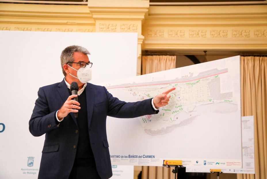 Así será el parque marítimo de los Baños del Carmen de Málaga: gran bosque urbano y varios miradores Así será el parque marítimo de los Baños del Carmen de Málaga: gran bosque urbano y varios miradores