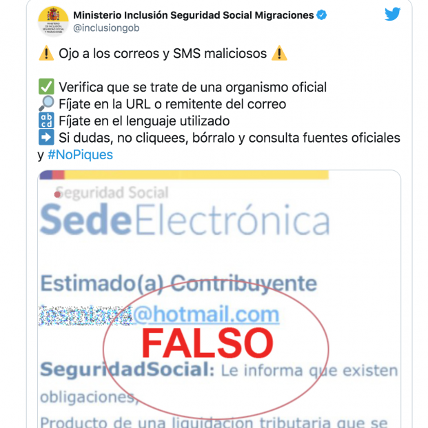 alerta seguridad social