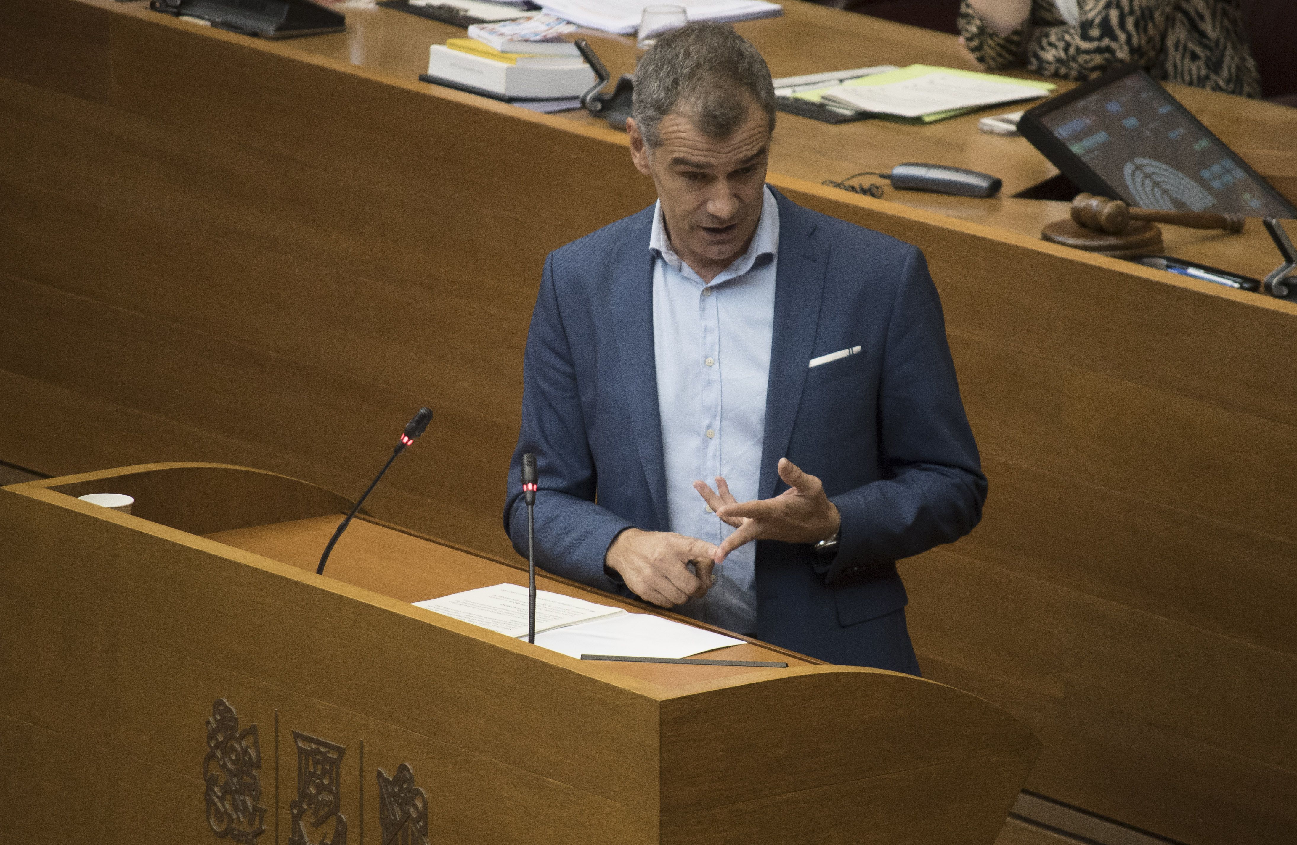 Toni Cantó dimite de la Ejecutiva de Ciudadanos y deja la política