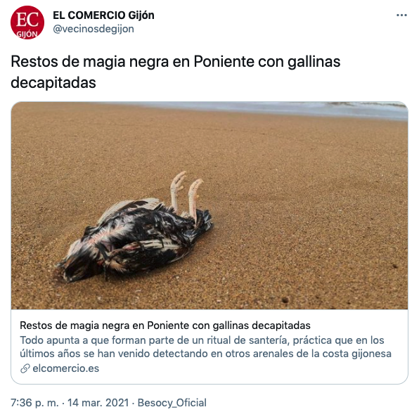 Gallinas decapitadas