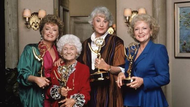 Las chicas de oro. Blanche Devereaux (Rue McClanahan), Dorothy Zbornak (Bea Arthur), Rose Nylund (Betty White) y Sophia Petrillo (Estelle Getty), de izquierda a derecha y de arriba a abajo. Foto: NBC