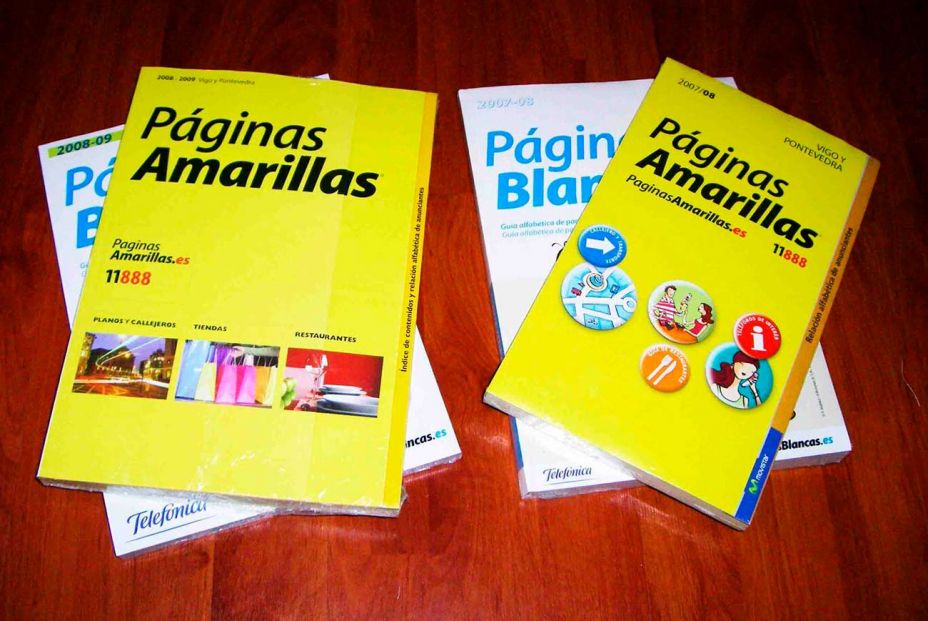 Adiós definitivo a las páginas amarillas en papel. Flickr
