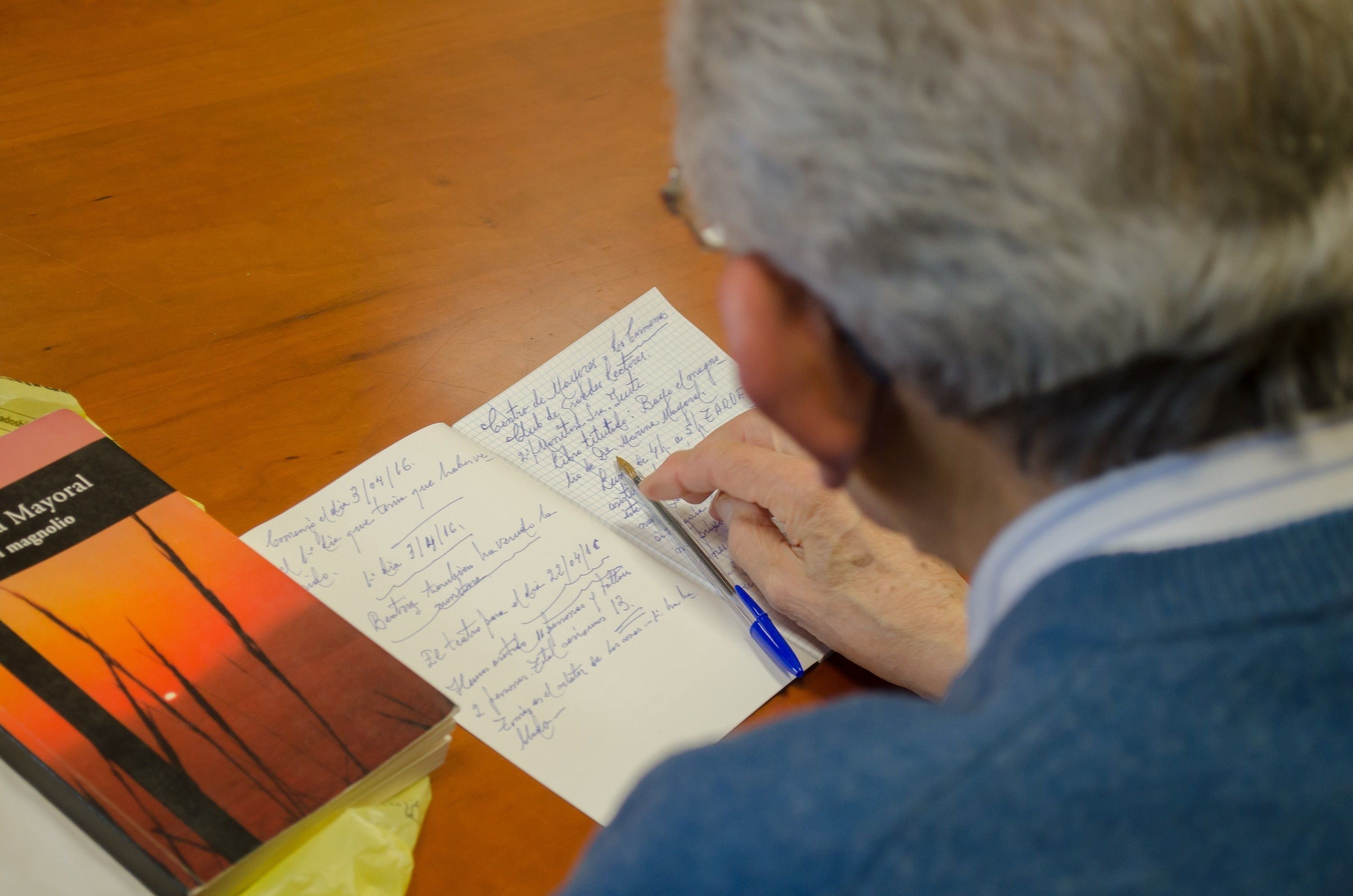 Invitación para que escribamos los mayores. Foto: Europa Press 