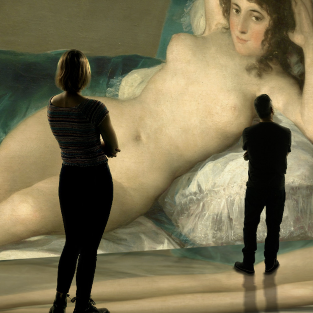 Las obras de Goya cobran vida en una exposición inmersiva. Foto: #InGoya