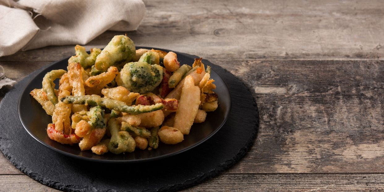 Algo más que verduras rebozadas tempura de Mercadona