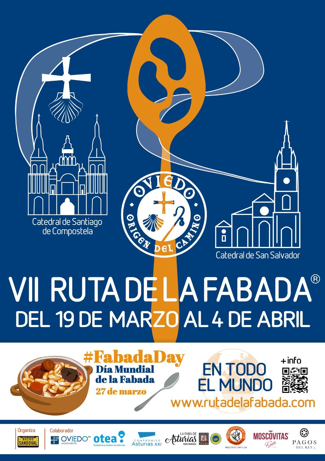 Cartel VII Ruta de la Fabada 2021