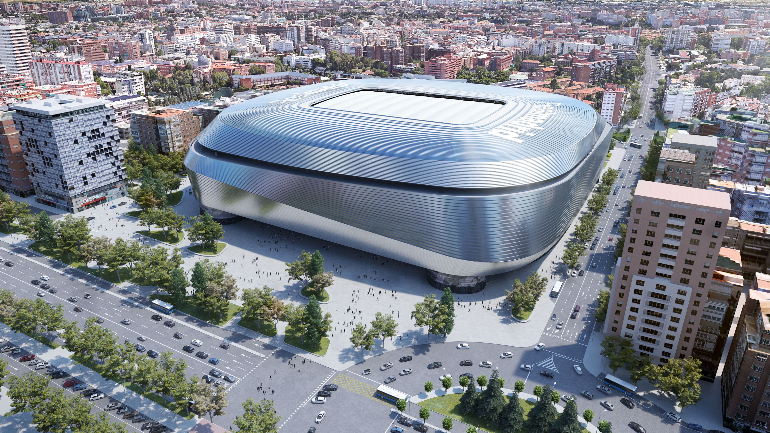 Así será el nuevo Santiago Bernabéu