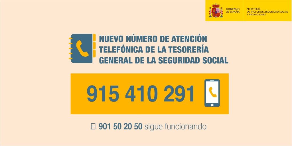 Teléfonos Seguridad Social