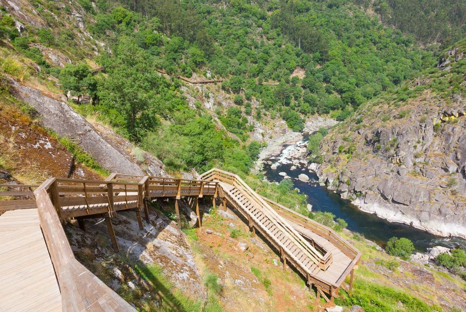 bigstock Big wooden walkways in Arouca  180615022