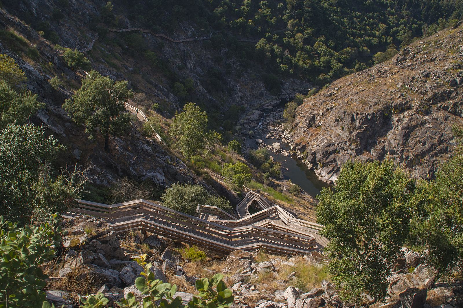 Pasarelas de Paiva, uno de los rincones más bonitos de Portugal Foto: bigstock