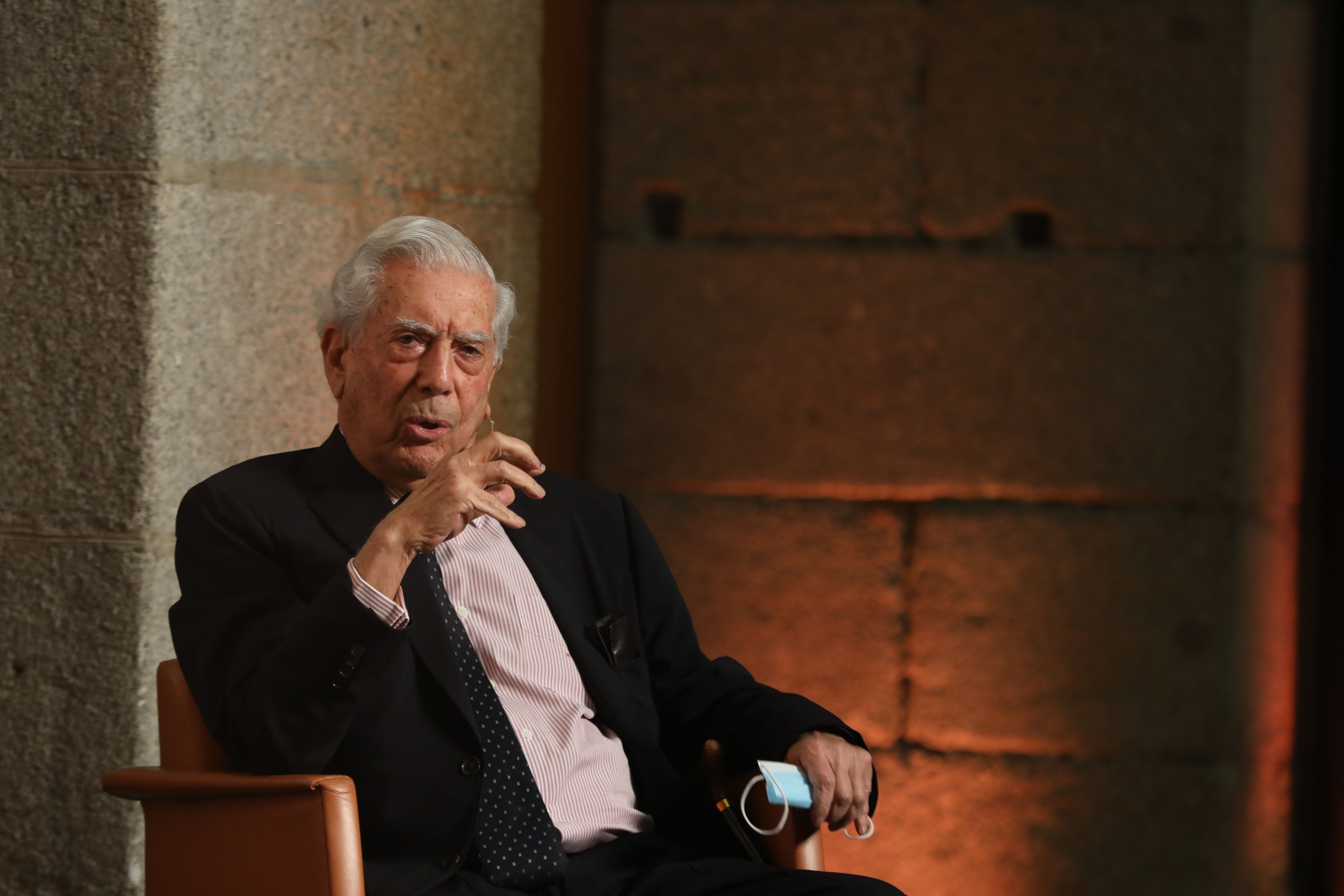 Mario Vargas Llosa celebra su 85 cumpleaños. Foto: Europa Press 