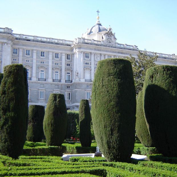 Jardines de Sabatini (Madrid). Foto: Wikipedia