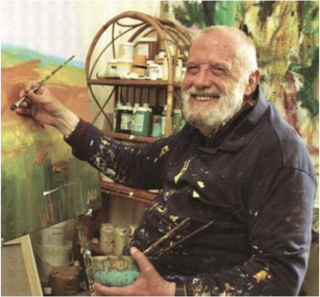 Ataulfo Casado, el pintor ciego de 73 años (Foto: ataulfocasado.com)