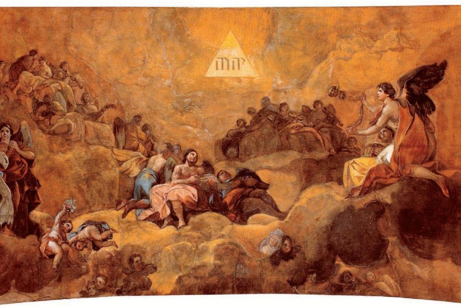 Adoration of the Name of God by Goya